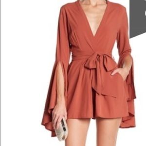 Adorable bell-sleeve romper *host pick*